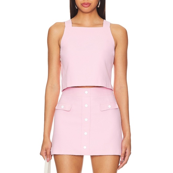 Amanda Uprichard Tops - Harley Top in Antique Rose Amanda Uprichard